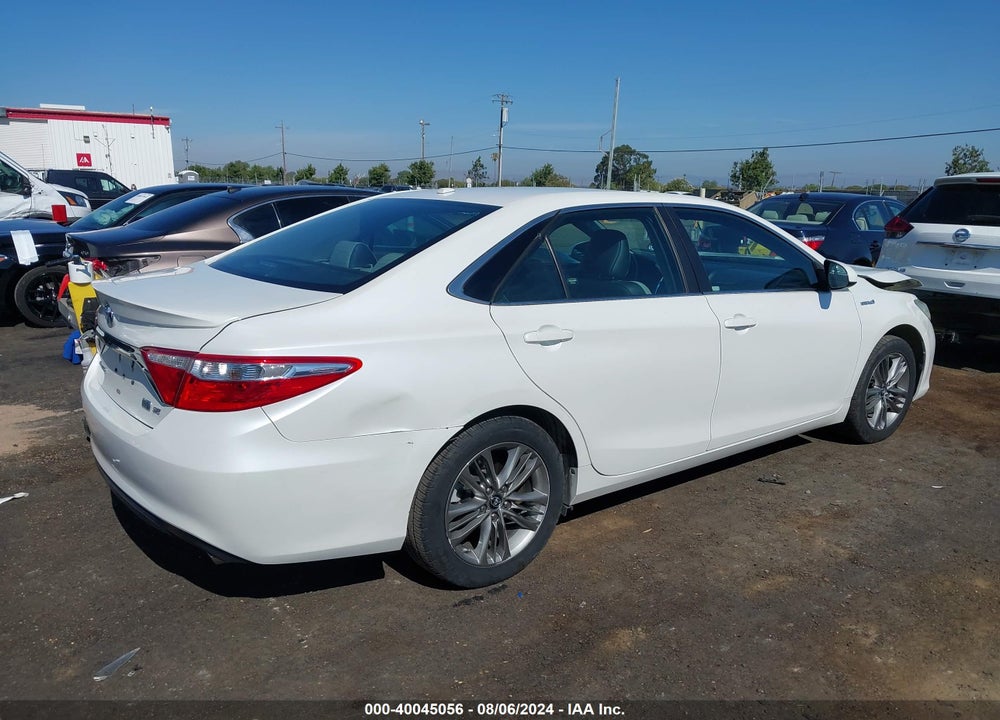 2017 TOYOTA CAMRY HYBRID SE VIN: 4T1BD1FK4HU222570