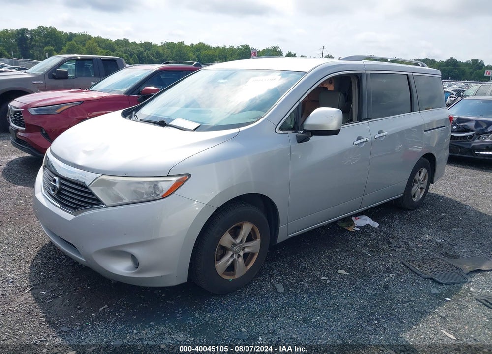 2015 NISSAN QUEST SV VIN: JN8AE2KP6F9124228