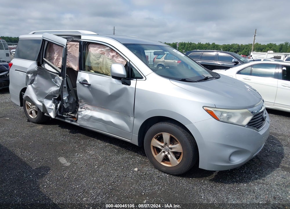 2015 NISSAN QUEST SV VIN: JN8AE2KP6F9124228