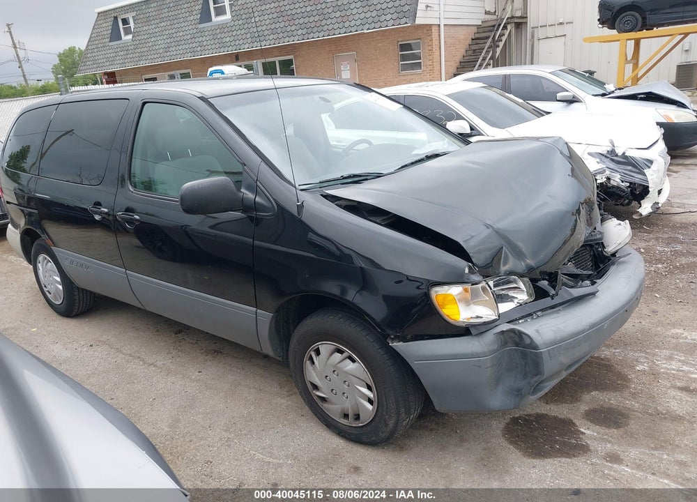 2000 TOYOTA SIENNA VIN: 4T3ZF19C4YU266539