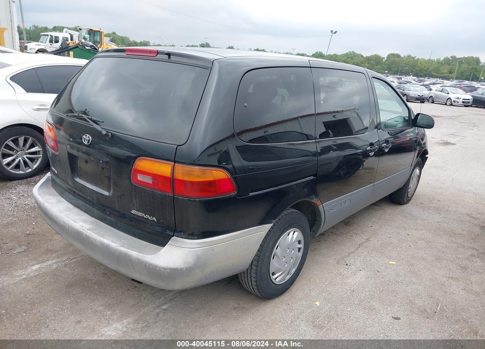 2000 TOYOTA SIENNA VIN: 4T3ZF19C4YU266539