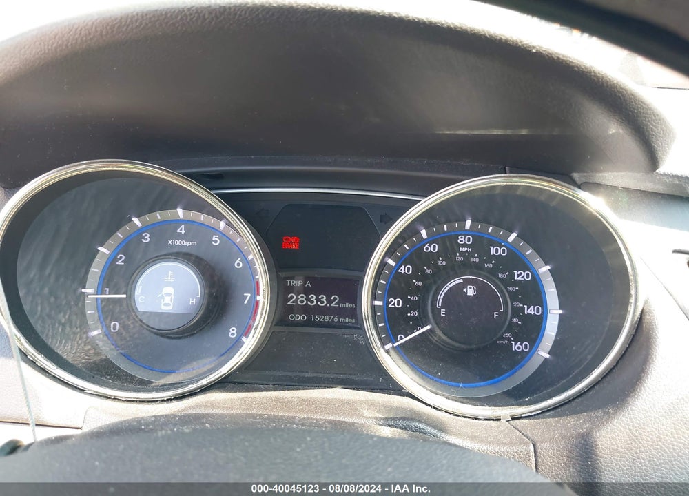2012 HYUNDAI SONATA VIN: 5NPEB4AC8CH376274