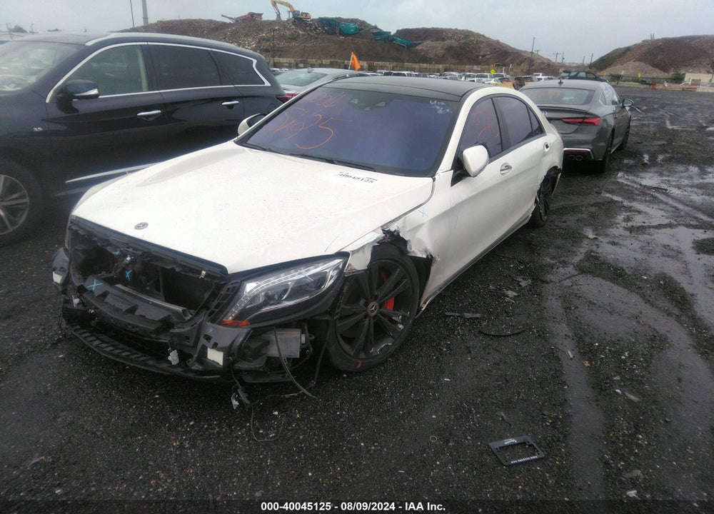 2016 MERCEDES-BENZ S 550 4MATIC VIN: WDDUG8FB2GA266683