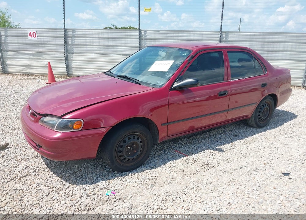 2000 TOYOTA COROLLA CE VIN: 1NXBR12E7YZ366387