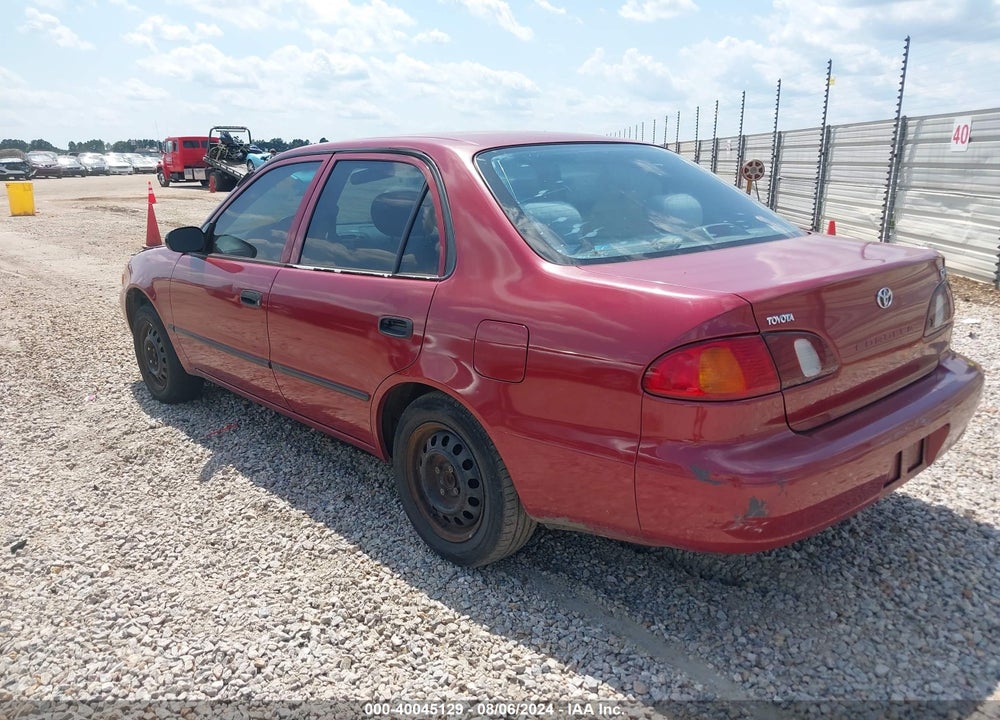 2000 TOYOTA COROLLA CE VIN: 1NXBR12E7YZ366387