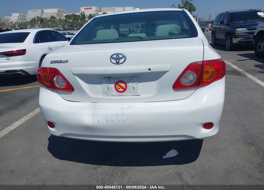 2009 TOYOTA COROLLA VIN: JTDBL40E399080776