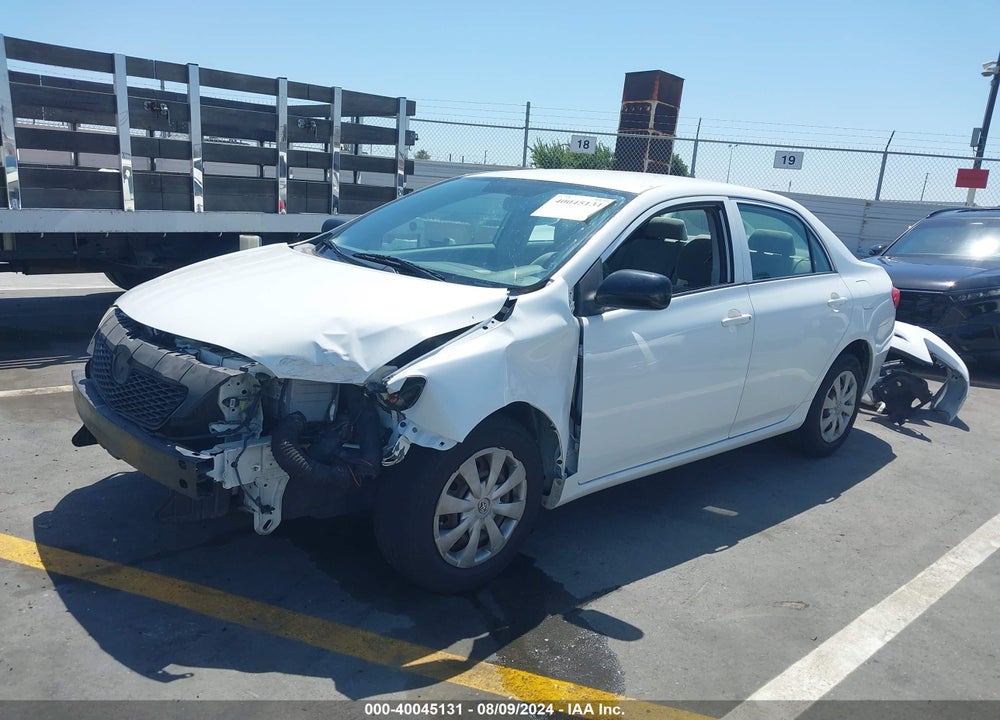 2009 TOYOTA COROLLA VIN: JTDBL40E399080776