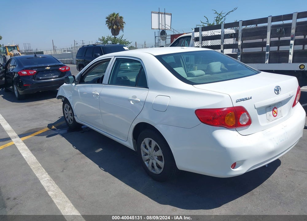 2009 TOYOTA COROLLA VIN: JTDBL40E399080776