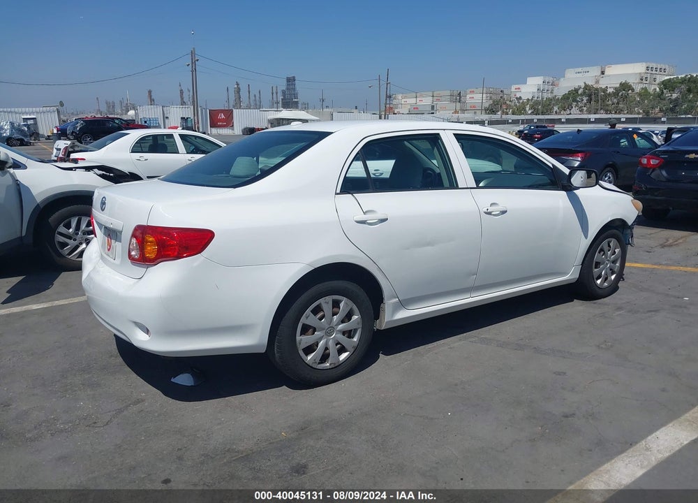 2009 TOYOTA COROLLA VIN: JTDBL40E399080776