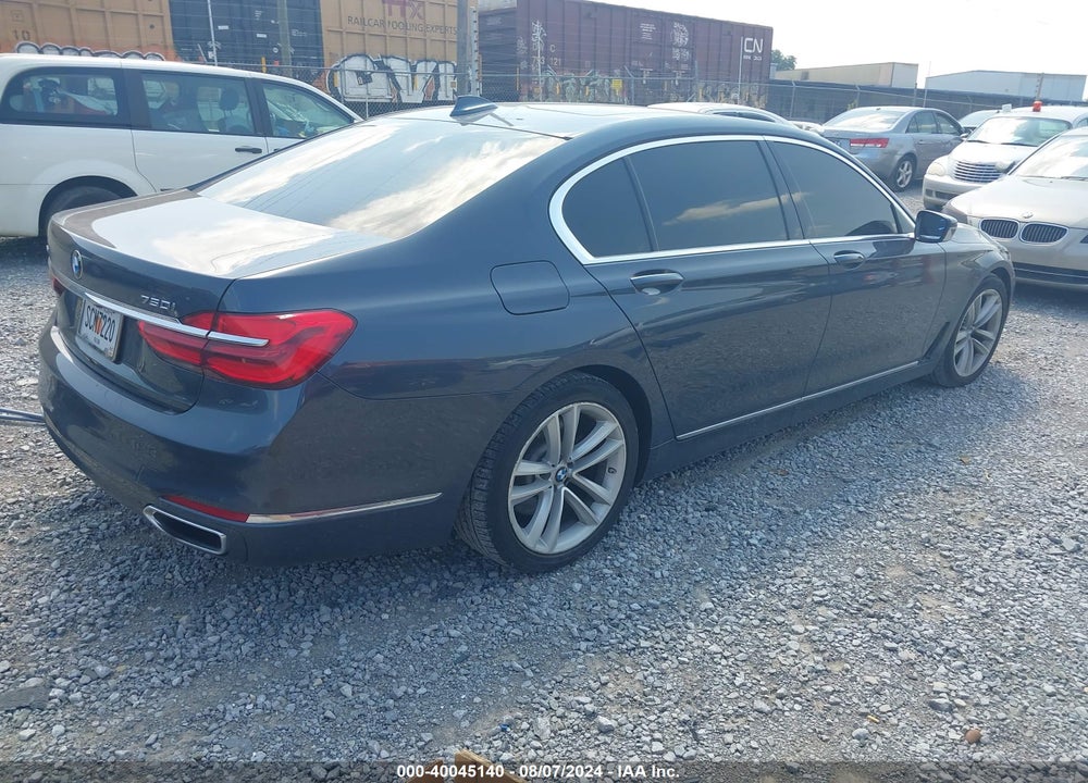 2016 BMW 750I XDRIVE VIN: WBA7F2C55GG417502