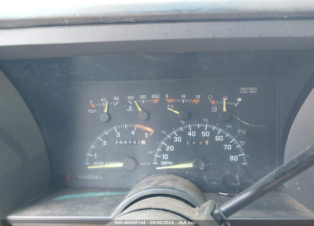 1994 GMC SIERRA C1500 VIN: 1GTEC19K6RE515642