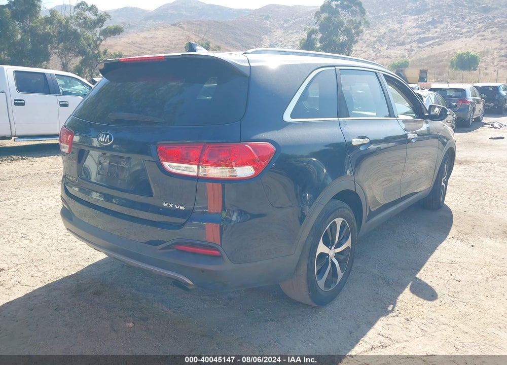 2016 KIA SORENTO 3.3L EX VIN: 5XYPH4A53GG146941