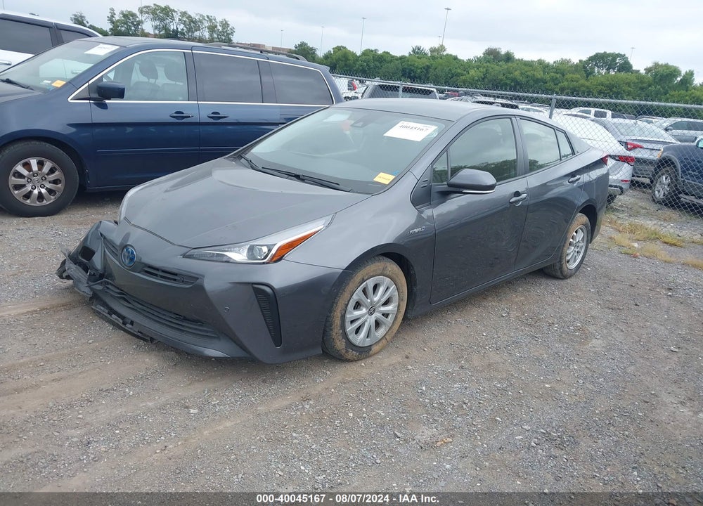 2021 TOYOTA PRIUS LE VIN: JTDKAMFU1M3150730