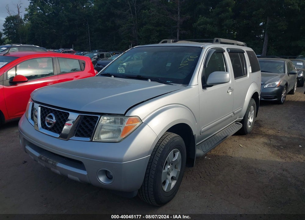 2007 NISSAN PATHFINDER SE VIN: 5N1AR18W67C610482