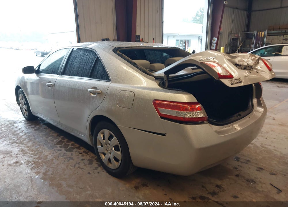 2010 TOYOTA CAMRY LE VIN: 4T1BF3EK4AU024827