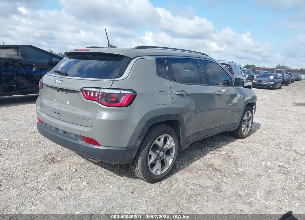 2021 JEEP COMPASS LIMITED FWD VIN: 3C4NJCCB8MT528167
