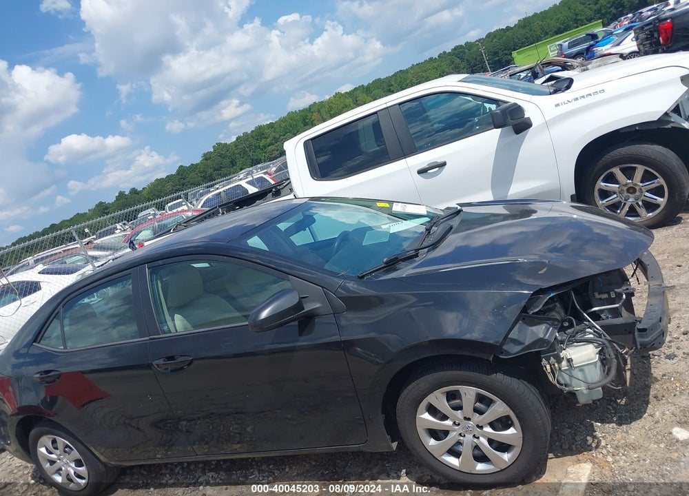 2016 TOYOTA COROLLA LE VIN: 2T1BURHE0GC718102