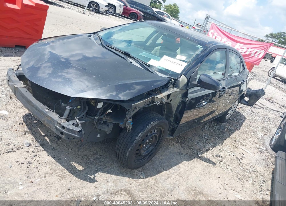 2016 TOYOTA COROLLA LE VIN: 2T1BURHE0GC718102