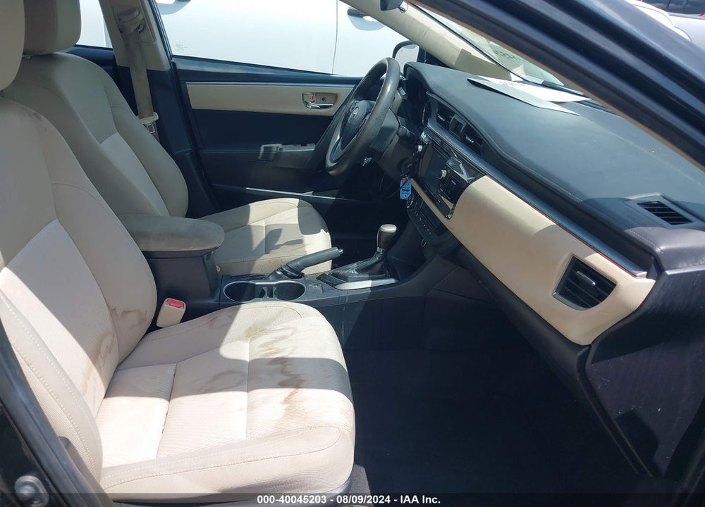 2016 TOYOTA COROLLA LE VIN: 2T1BURHE0GC718102