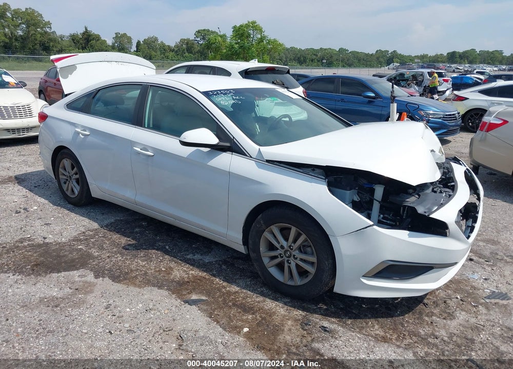 2016 HYUNDAI SONATA SE VIN: 5NPE24AF0GH371750