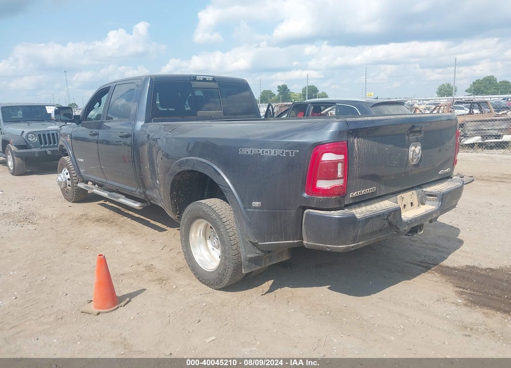 2020 RAM 3500 LAIE  4X4 8' BOX VIN: 3C63RRJL2LG296601