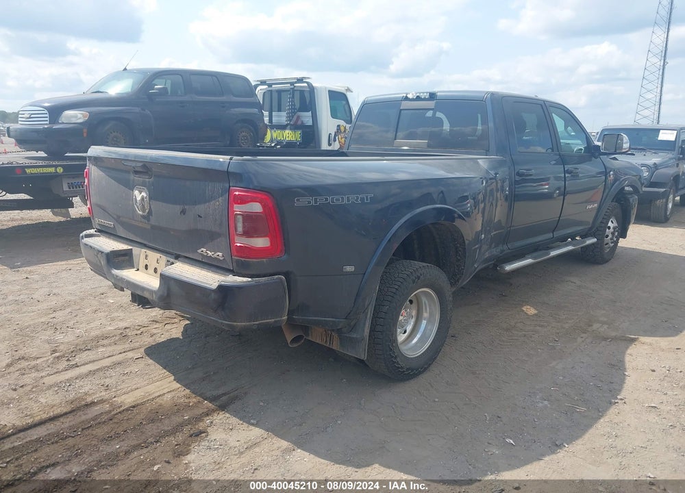 2020 RAM 3500 LAIE  4X4 8' BOX VIN: 3C63RRJL2LG296601