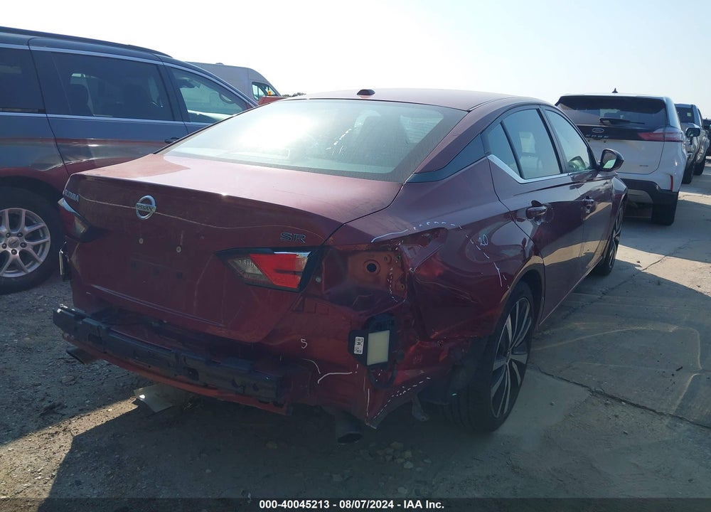 2021 NISSAN ALTIMA SR FWD VIN: 1N4BL4CVXMN327714