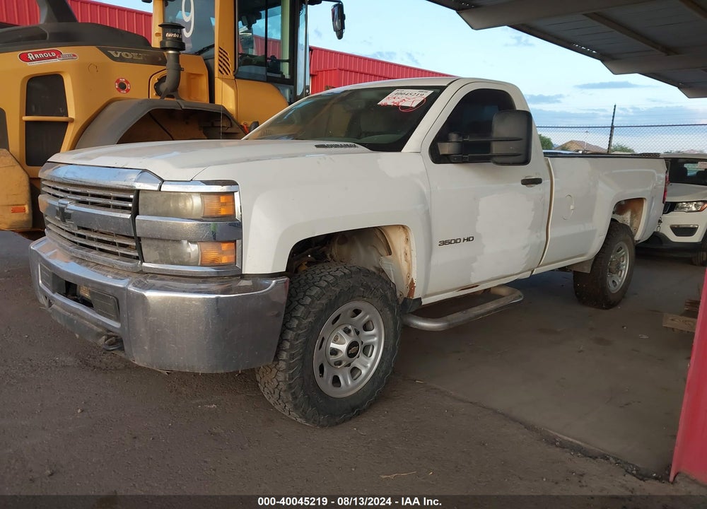 2015 CHEVROLET SILVERADO 3500HD WT VIN: 1GC3KYE86FZ111760