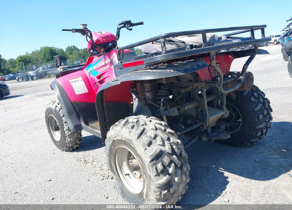 2000 POLARIS SPORTSMAN 335 VIN: 4XACH33A0YA074849