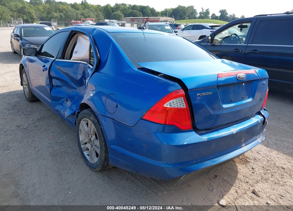 2011 FORD FUSION SE VIN: 3FAHP0HAXBR109764