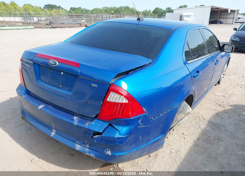 2011 FORD FUSION SE VIN: 3FAHP0HAXBR109764