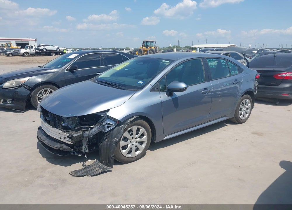 2023 TOYOTA COROLLA LE VIN: 5YFB4MDE5PP072421