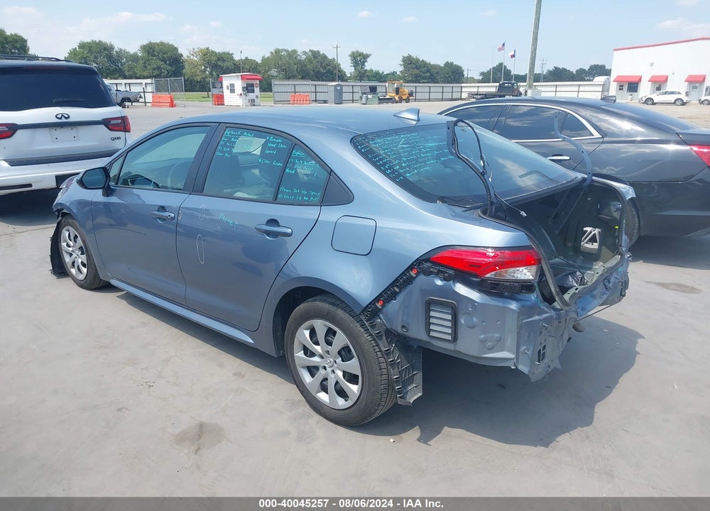 2023 TOYOTA COROLLA LE VIN: 5YFB4MDE5PP072421