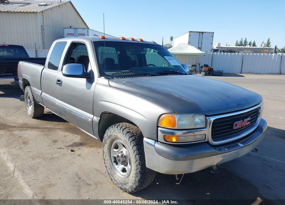 1999 GMC SIERRA 1500 SLE VIN: 2GTEK19T2X1550527
