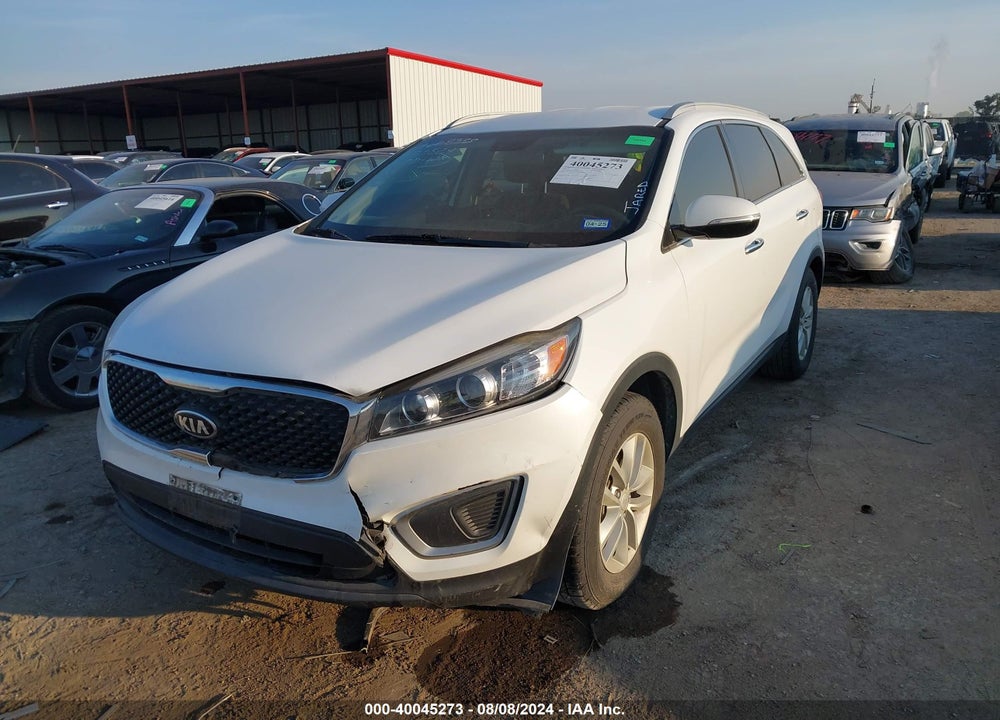 2016 KIA SORENTO 3.3L LX VIN: 5XYPG4A57GG030449