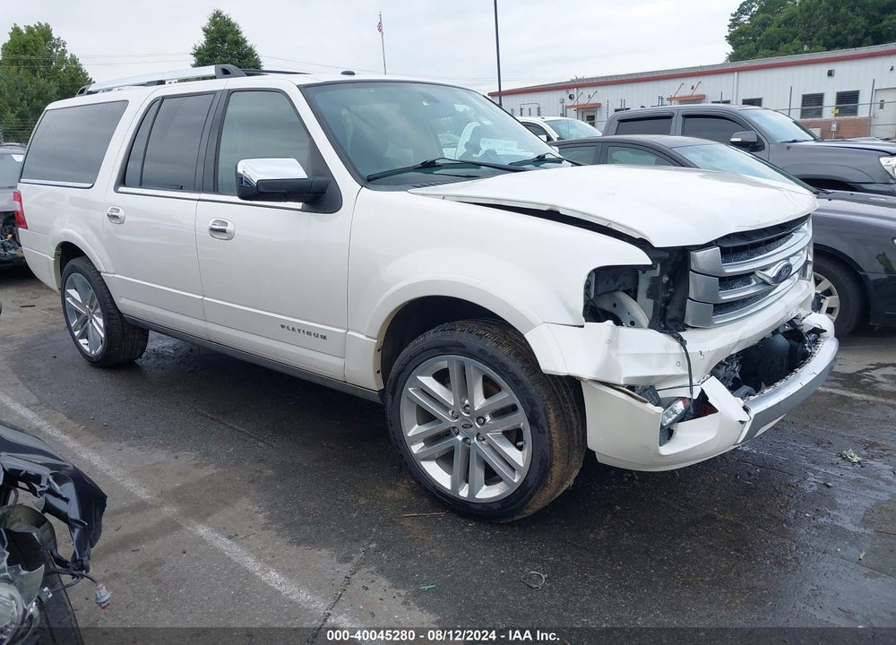 2017 FORD EXPEDITION EL PLATINUM VIN: 1FMJK1LT8HEA58314