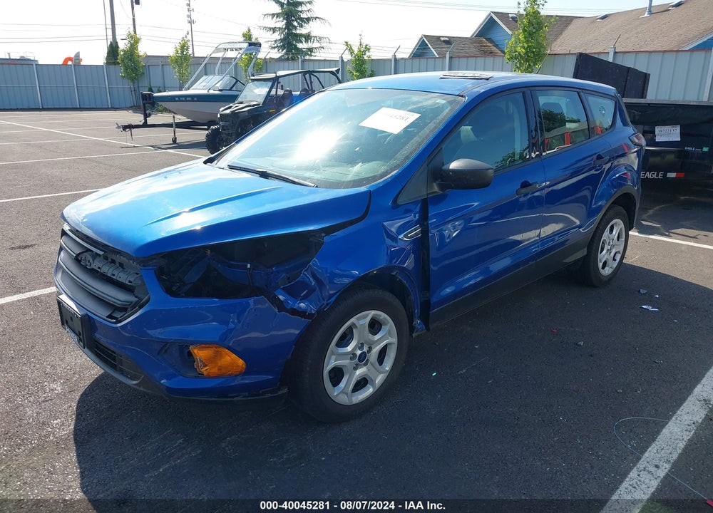 2017 FORD ESCAPE S VIN: 1FMCU0F7XHUD12851