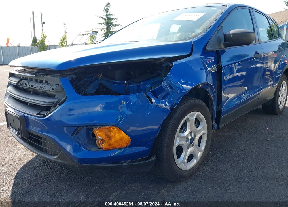 2017 FORD ESCAPE S VIN: 1FMCU0F7XHUD12851