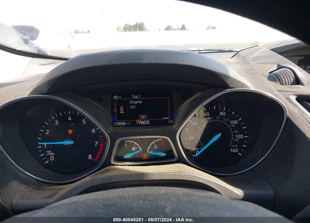 2017 FORD ESCAPE S VIN: 1FMCU0F7XHUD12851