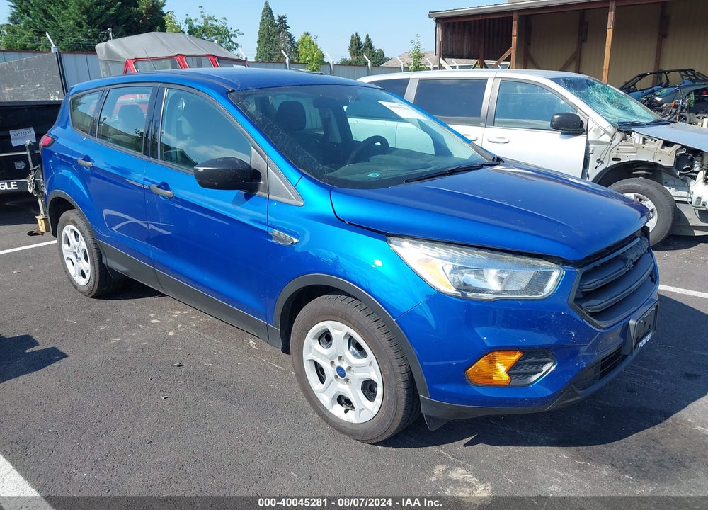 2017 FORD ESCAPE S VIN: 1FMCU0F7XHUD12851