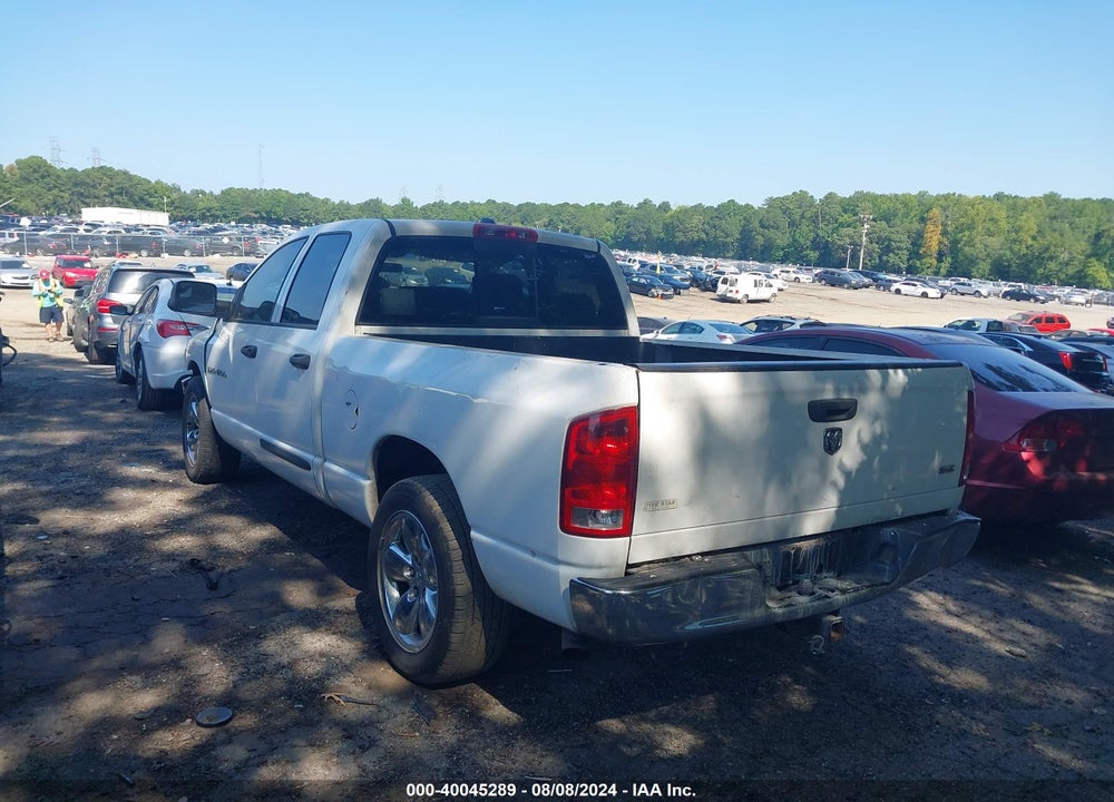 2005 DODGE RAM 1500 SLT/LARAMIE VIN: 1D7HA18D05S221080