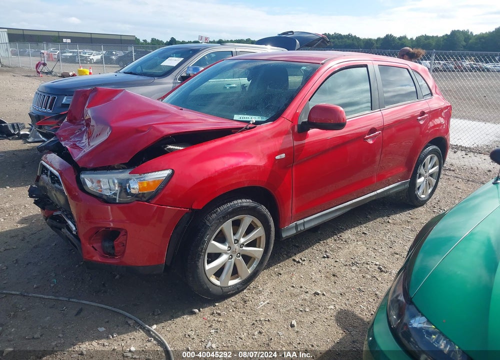 2015 MITSUBISHI OUTLANDER SPORT ES VIN: 4A4AP3AW0FE028230