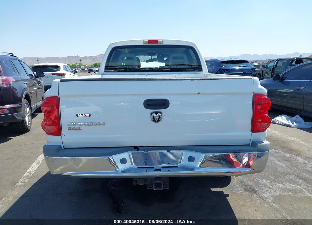 2005 DODGE DAKOTA SLT VIN: 1D3HW48N55S295494