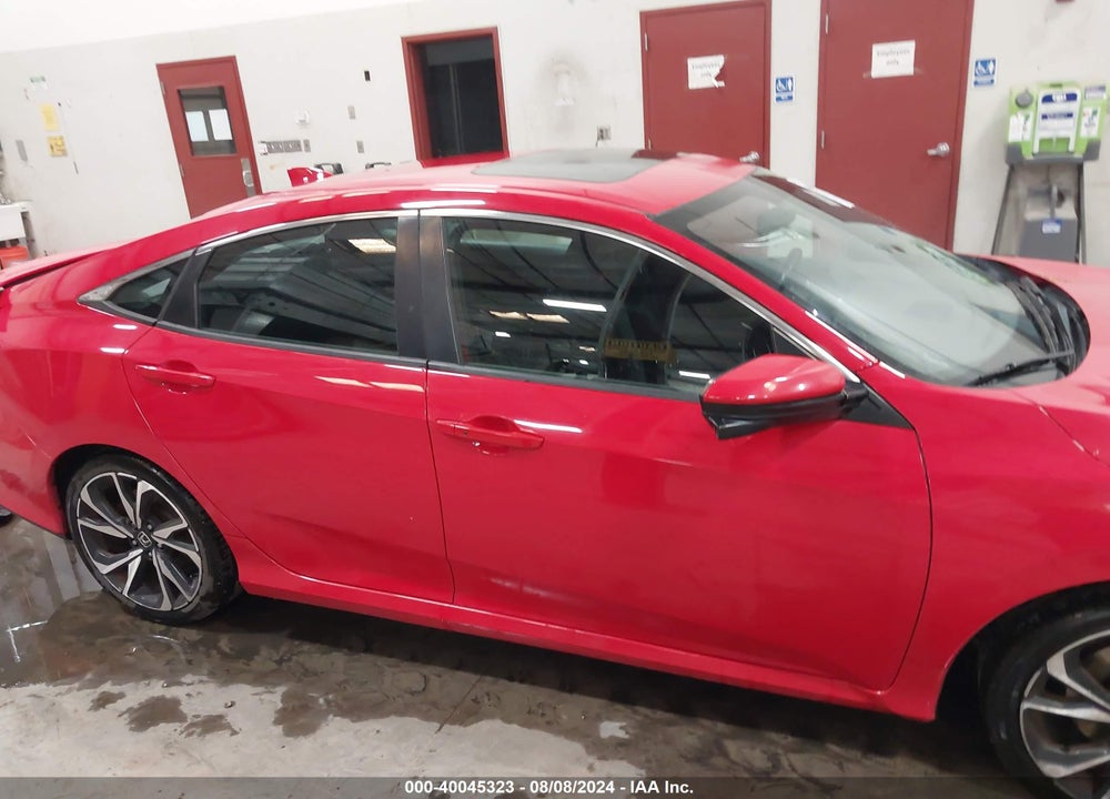 2017 HONDA CIVIC SI VIN: 2HGFC1E5XHH700192