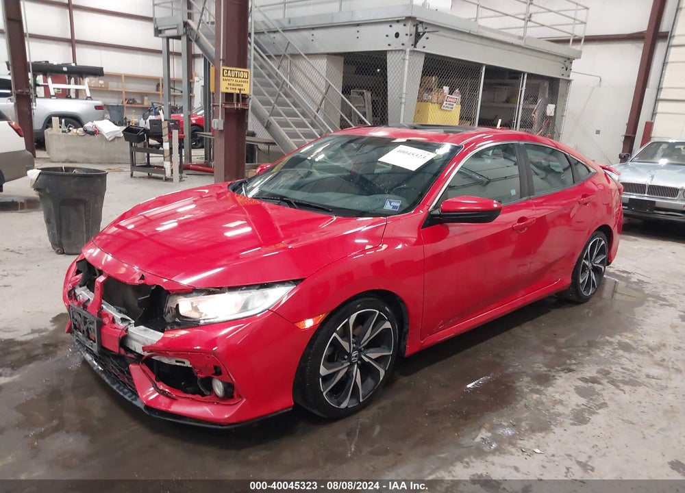 2017 HONDA CIVIC SI VIN: 2HGFC1E5XHH700192