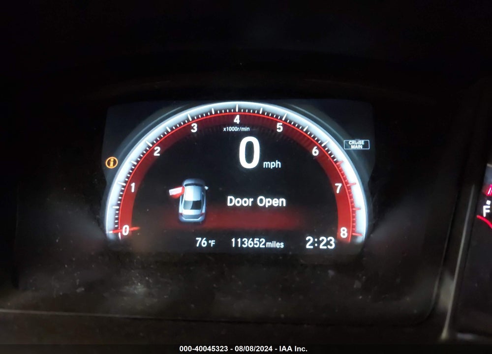 2017 HONDA CIVIC SI VIN: 2HGFC1E5XHH700192