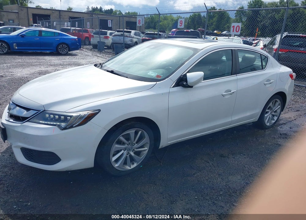 2018 ACURA ILX PREMIUM PACKAGE/TECHNOLOGY PLUS PACKAGE VIN: 19UDE2F75JA000186