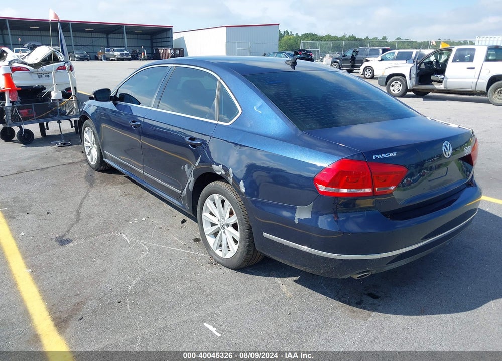 2013 VOLKSWAGEN PASSAT 2.5L SEL VIN: 1VWCP7A34DC089132