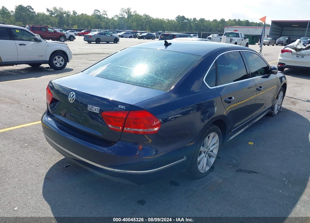 2013 VOLKSWAGEN PASSAT 2.5L SEL VIN: 1VWCP7A34DC089132