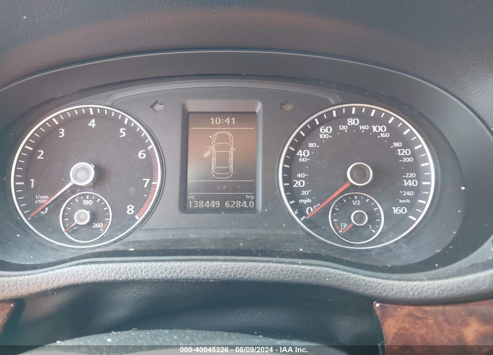 2013 VOLKSWAGEN PASSAT 2.5L SEL VIN: 1VWCP7A34DC089132